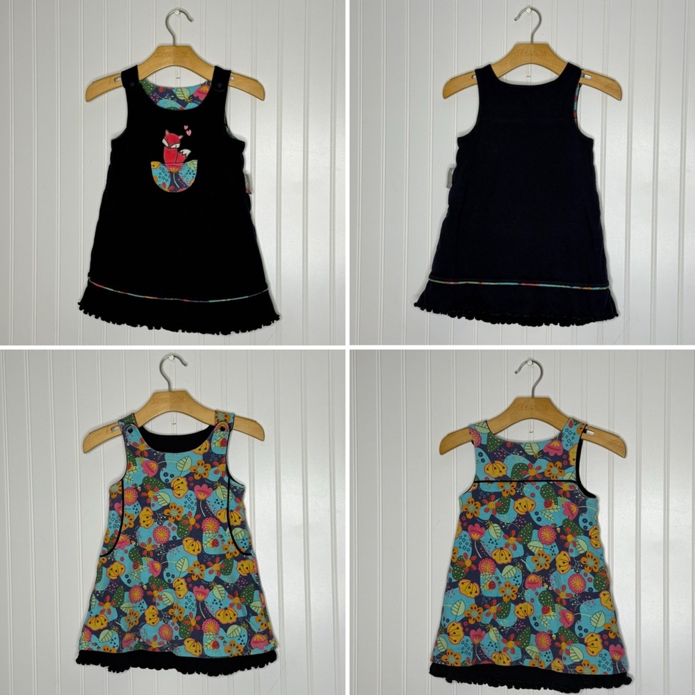 Sigikid Reversible Baby Jumper Dress Size 24 Months